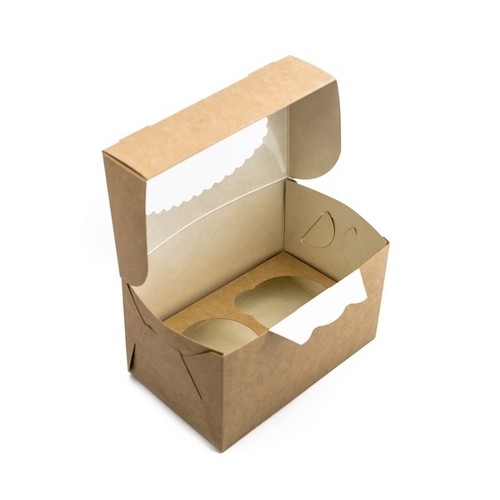 Коробка для маффинов на 2 шт. 100*160*100 см.