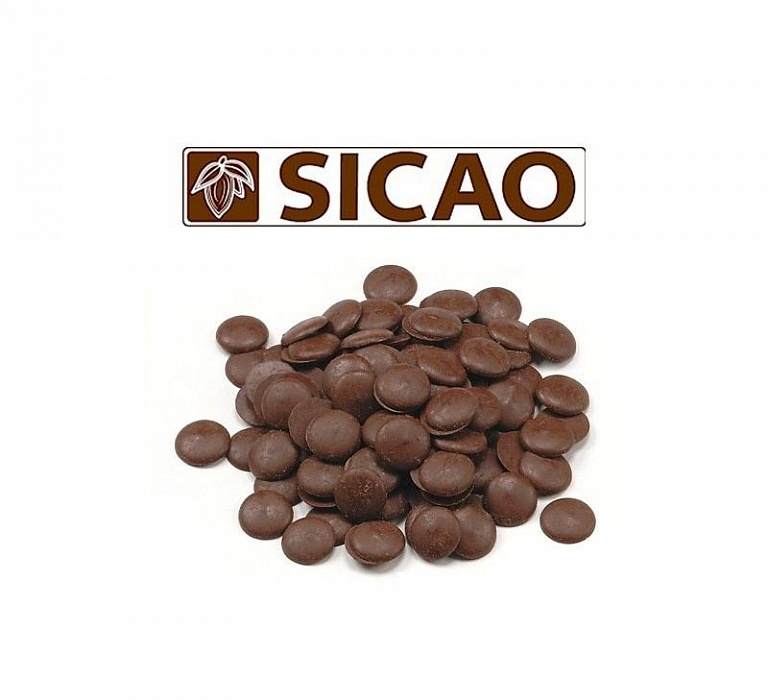 Шоколад SICAO молочный 33,6% 200 г.